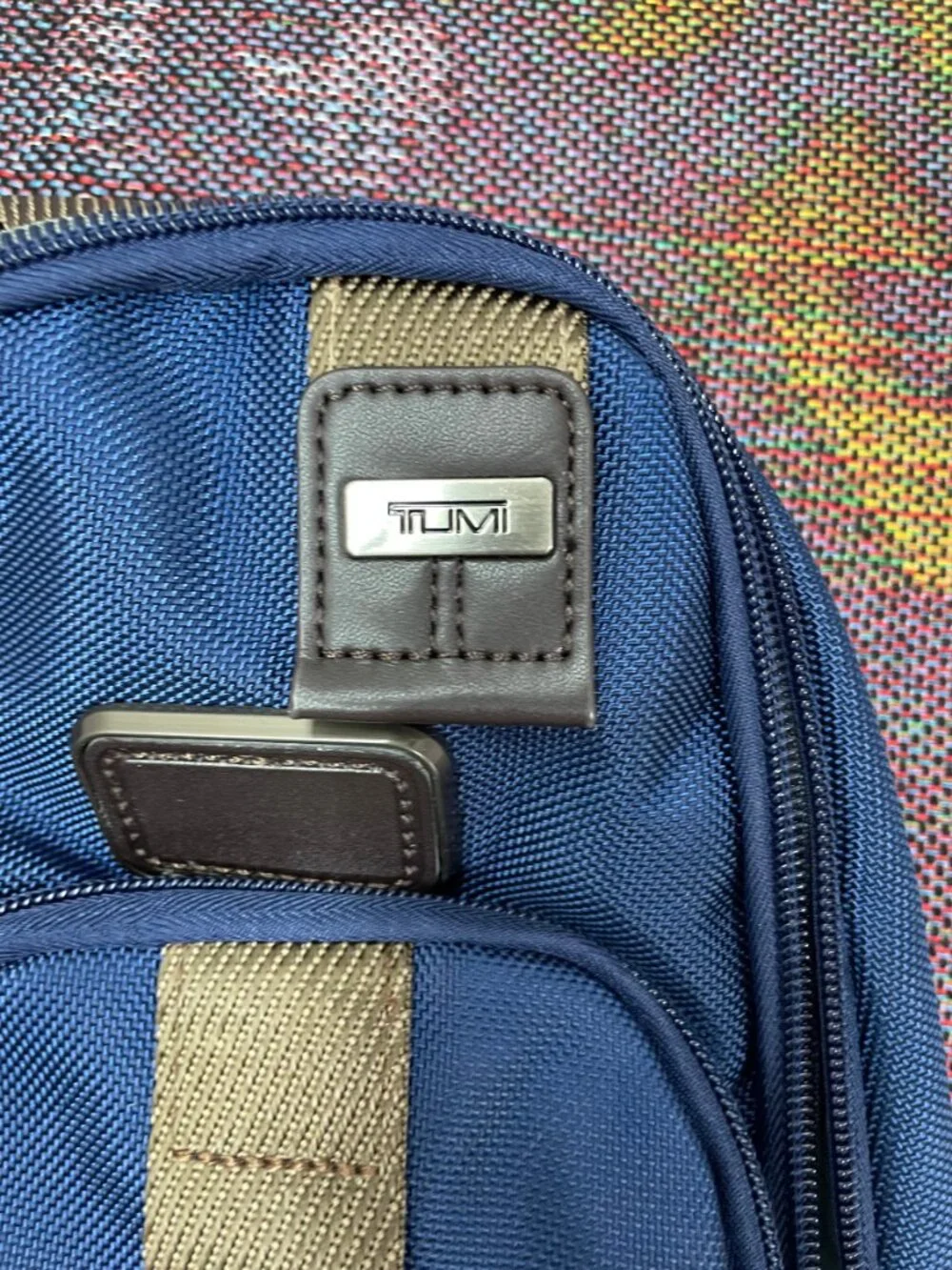 🧡Tumi Alpha Bravo Navy Chest Bag